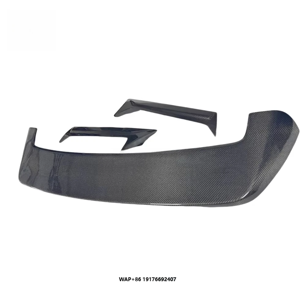 

2016-2024 for Q7SQ7 Upgrade ABT Style Carbon Fiber Rear Spoiler Wing Car Bumper Body Kit Rear Wing