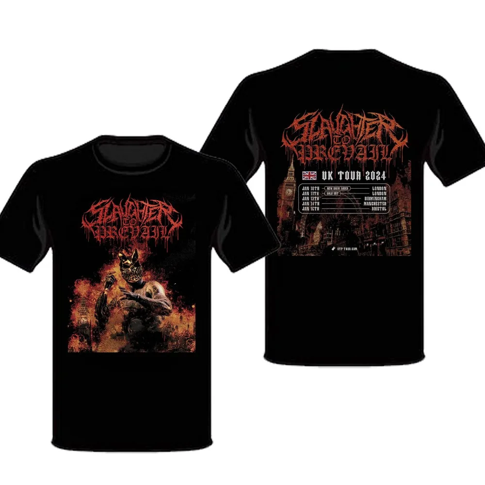 Slaughter To Prevail UK Tour 2024 T Shirt Full Size S-5XL FH218