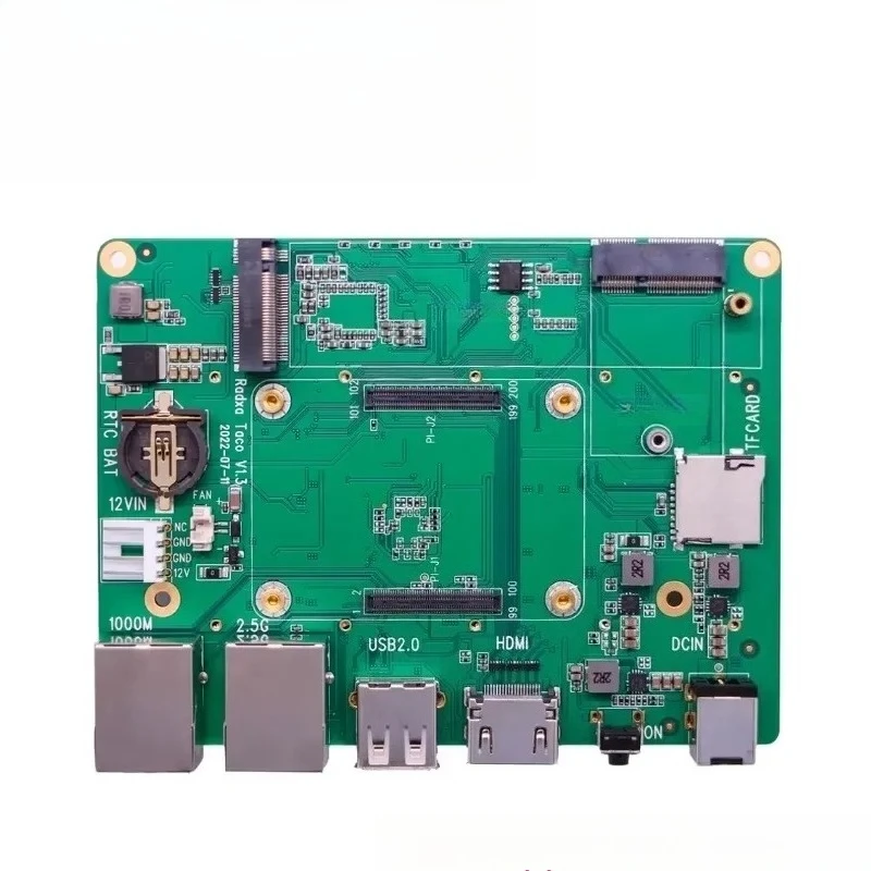 Radxa TACO Developed Baseboard Support For The Raspberry PI CM4 To Provide A NAS/Router Solution
