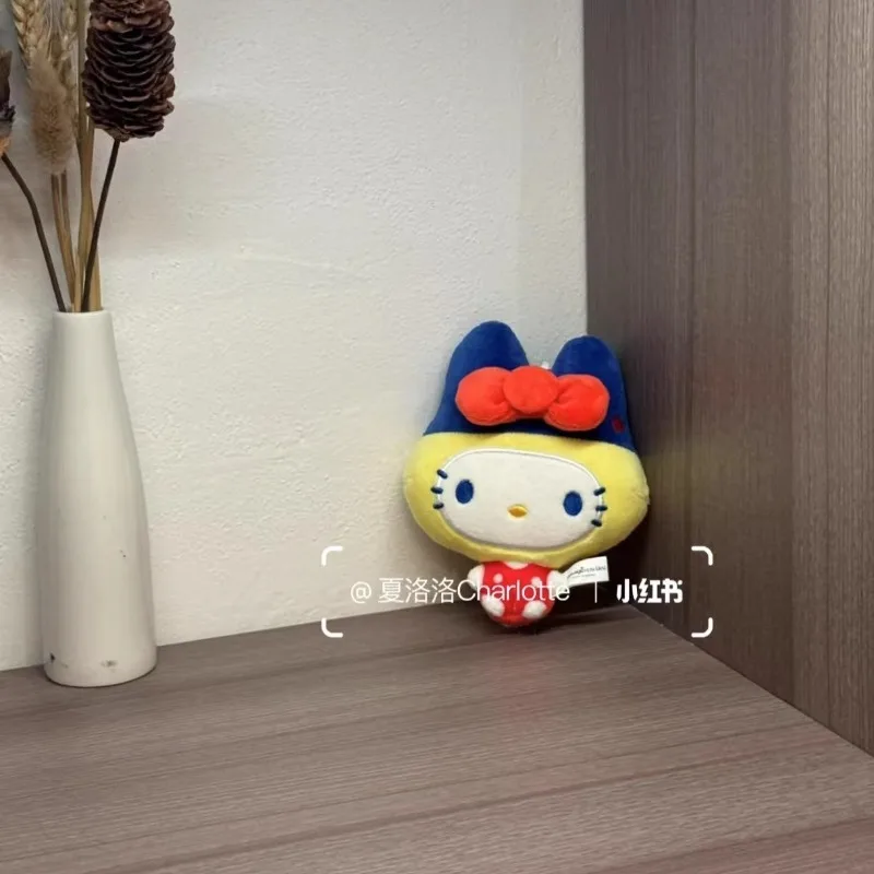 

Hello Kitty Keychain Cute Girl Cartoon Anime Backpack Doll Kt Student Backpack Decoration Desktop Ornament Kawaii Gift Wholesale