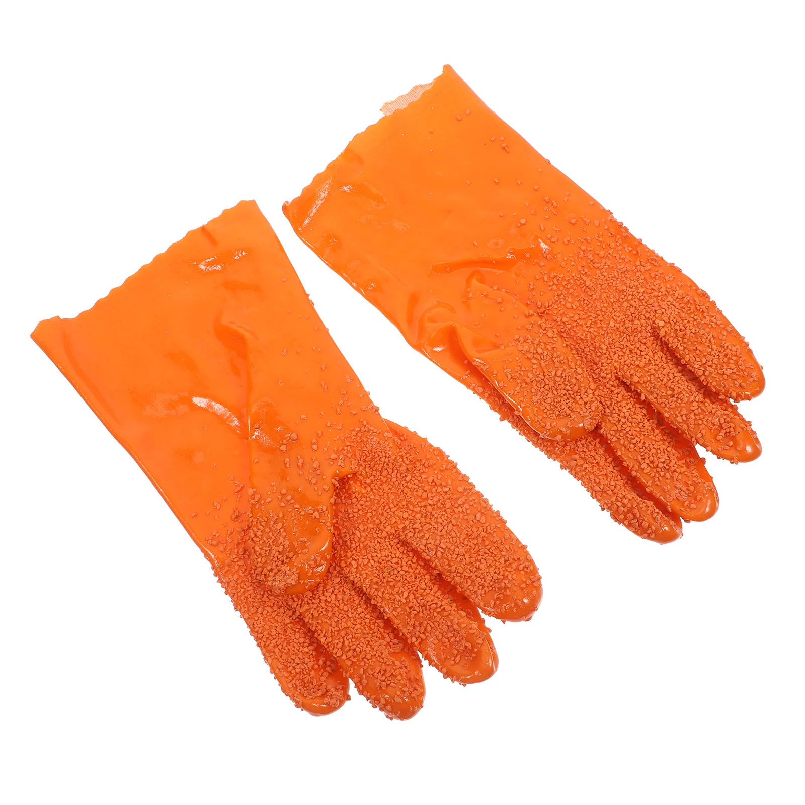 1 Pair Vegetable Peeling Gloves Waterproof Anti-Slip Kitchen Tool For Potatoes Utility Gloves Rosy Color