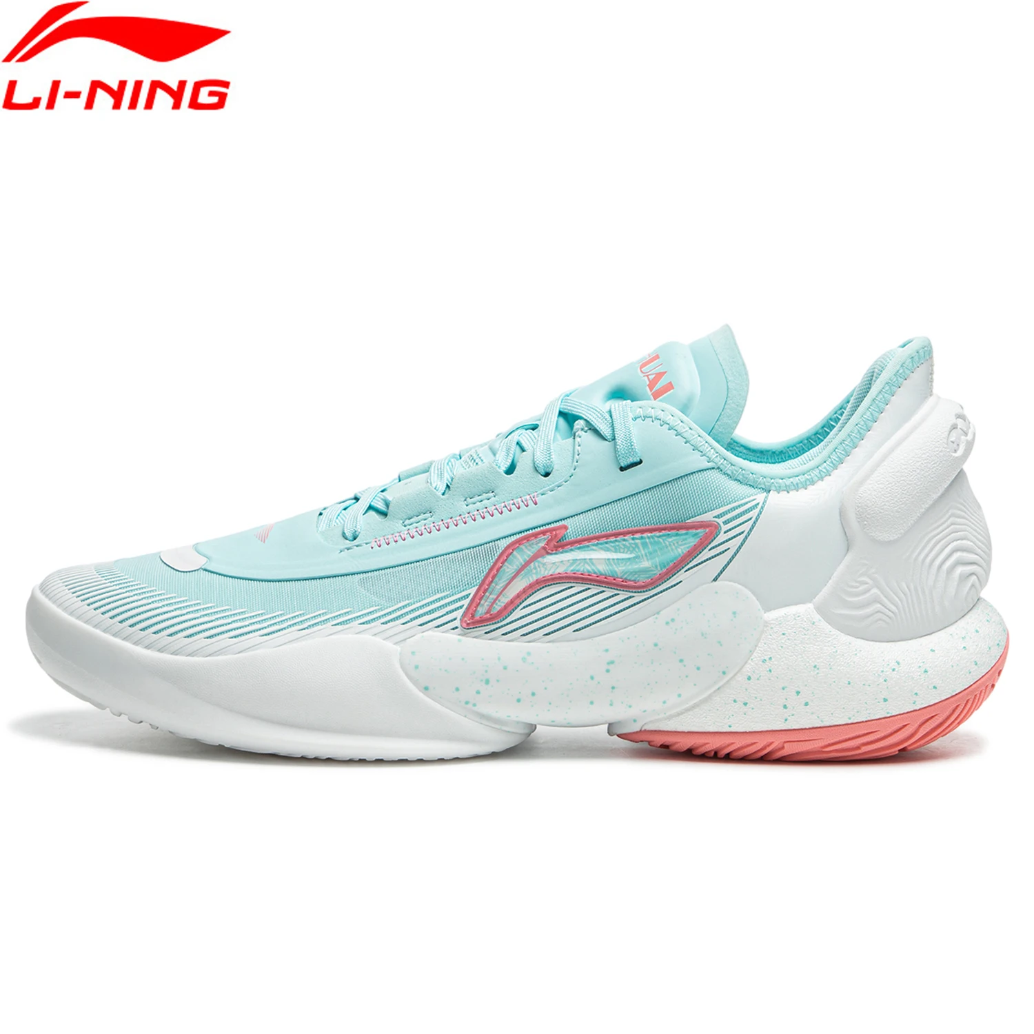 Li-Ning Men's YUSHUAI 18 V2 Professional Basketball Shoes BOOM Cushioning Stable Support LiNing Wearable Sneakers ABAU025
