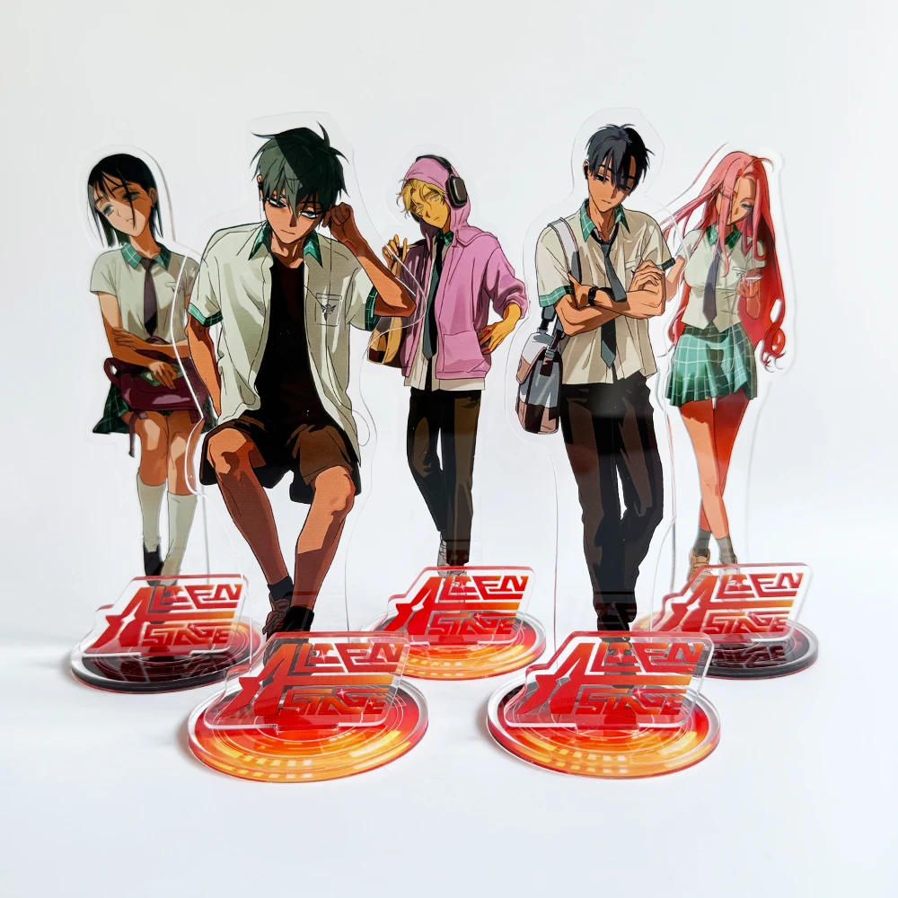 Alien Stage Acrylic Stand Keychain 2026 New Luka Hyuna Sua Mizi Till Fresh Campus Music Desktop Figure