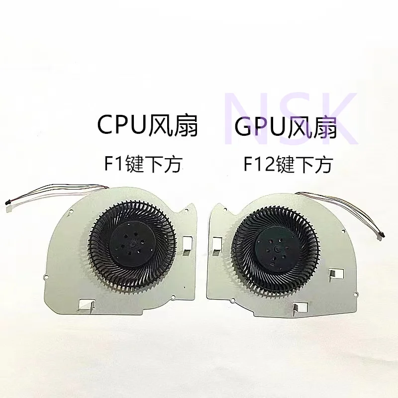 New CPU GPU Cooler Fan OEM For ASUS ROG Zephyrus M GU501 GU501GM GU501G GU501GS GM501 GM501GS GM501GM DC 12V 1A Radiator