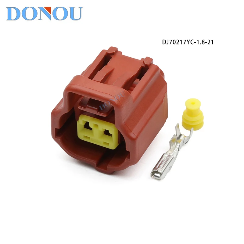 DJ70217YC-1.8-21 Car water temperature sensor plug 2-hole connector 184116-1/184116-2