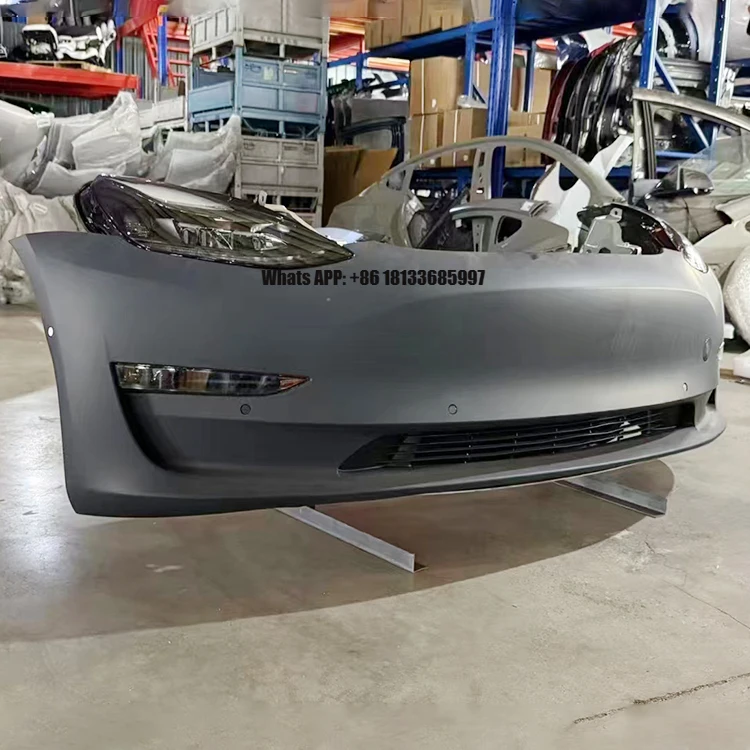 

Universal New Condition Car Bumpers Plastic Bodykit Front Bumper Upgrade of Plastic 2019 for Tesla Model 3 Performance