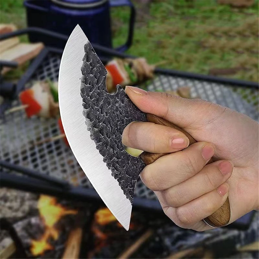 Mini Meat Cutter Knife Deboning Knife For Splitting and Cutting Meat and Splitting Pigs and Sheep Kitchen Knife Kitchen Tools