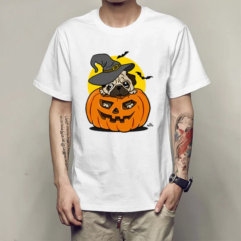 

Хэллоуин Тыква Ор Све круглая футболка Ne Dog Мужская летняя повседневная футболка irt Youth Vitali Sle Stand Fit повседневная одежда