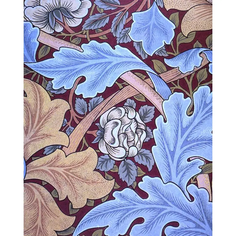 Botanicals blue and brown painting by numbers