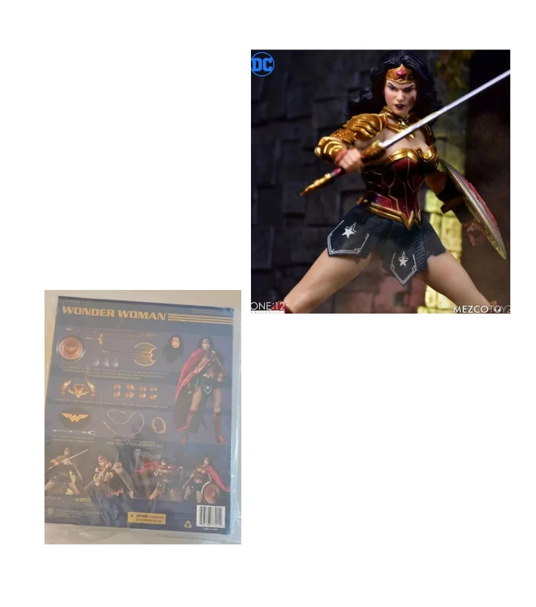 

In Stock Original Mezco ONE:12 Collective Comics Modern Wonder Woman Action Figure Toy
