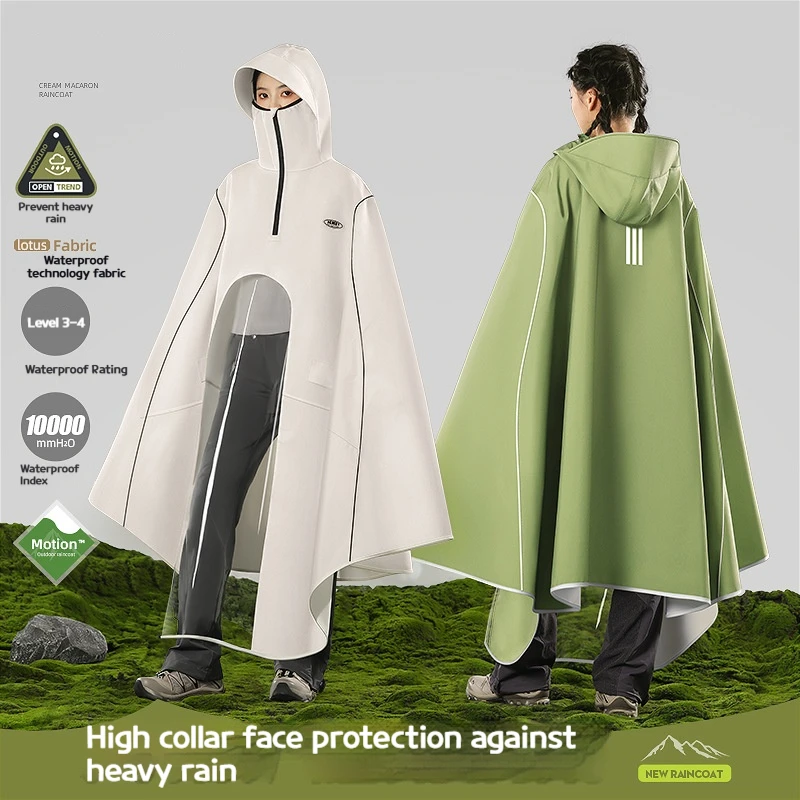 

The special raincoat for electric bicycle riding is thickened to prevent rainstorm, and the all-in-one motorcycle bicycle