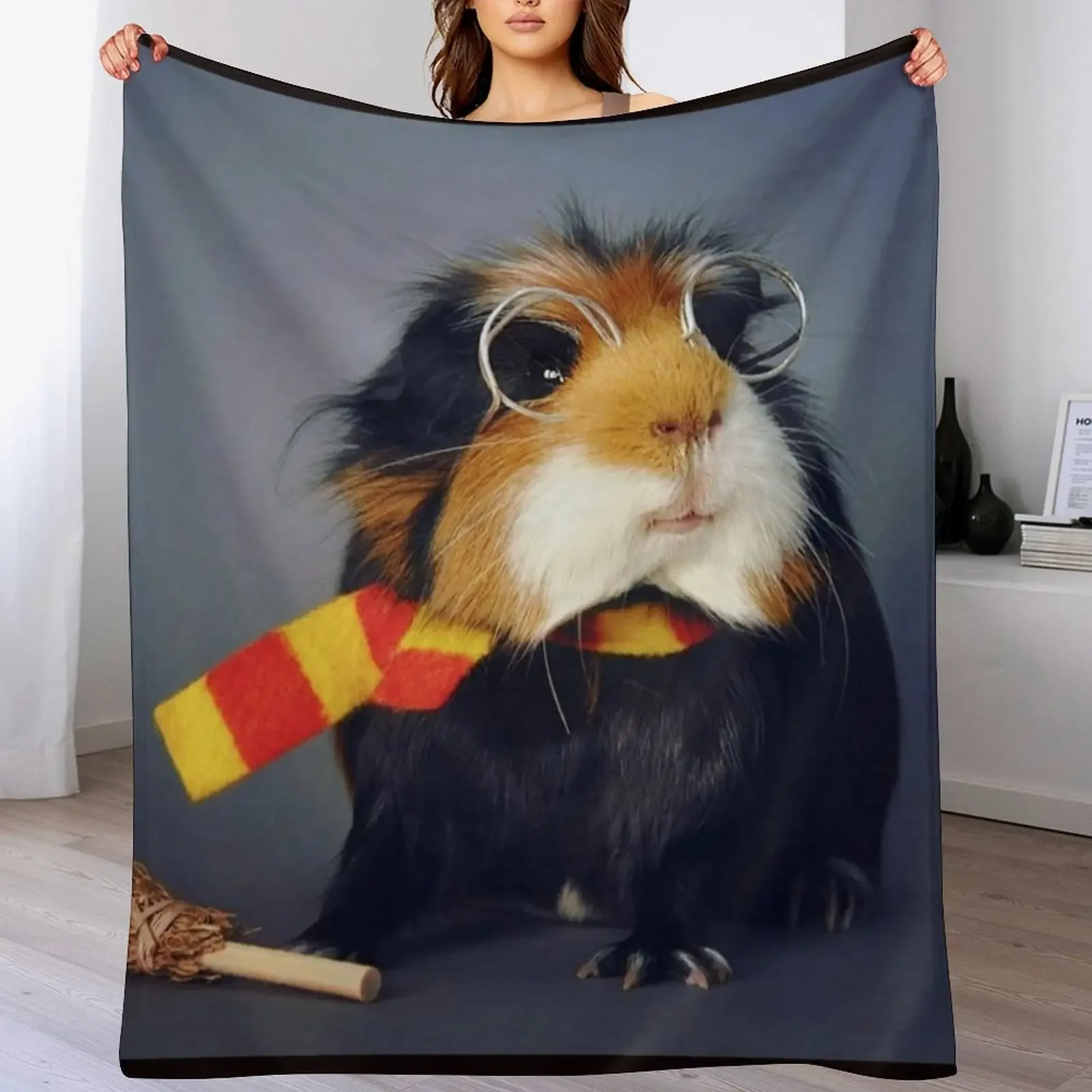 

New Guinea Pig – Cavy Collection – Model 24 Throw Blanket Softest Luxury St Picnic For Sofa Thin Blankets