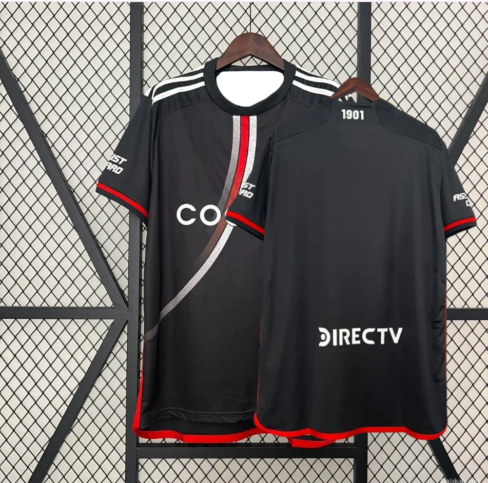 

2025 популярный новый футбольный трикотаж River Board Джерси для занятий спортом на открытом воздухе, быстросохнущая дышащая футболка с короткими рукавами