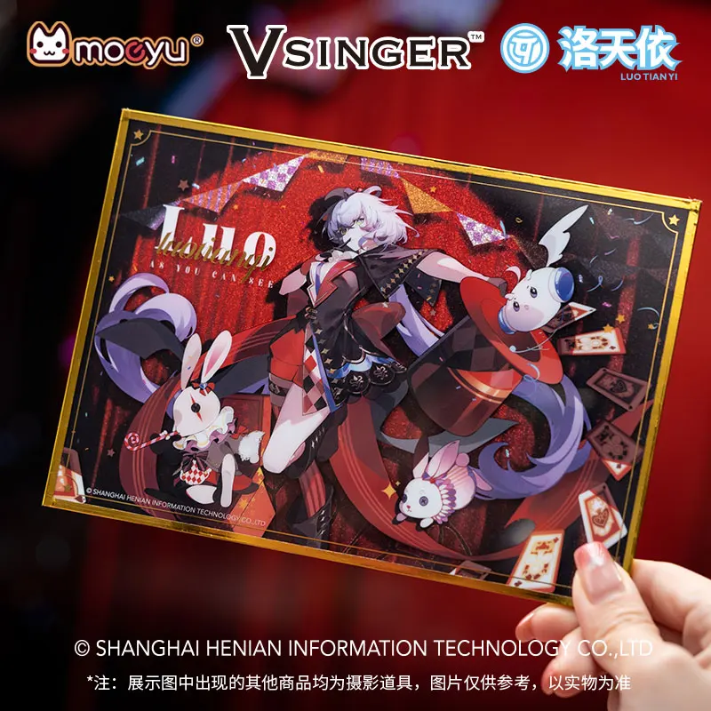 Moeyu V-Singer Color Acrylic Pad Poster Print Painting Board Vocaloid Luo Tianyi AS YOU CAN SEE Anime Action Figure Collection