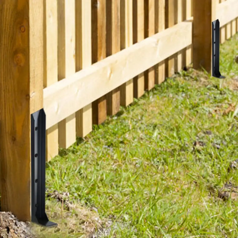 39/42cm Fence Post Repair Kit Easy Installation Heavy Duty Steel Column For Enhanced Stability Fence Post Reinforcement Kit