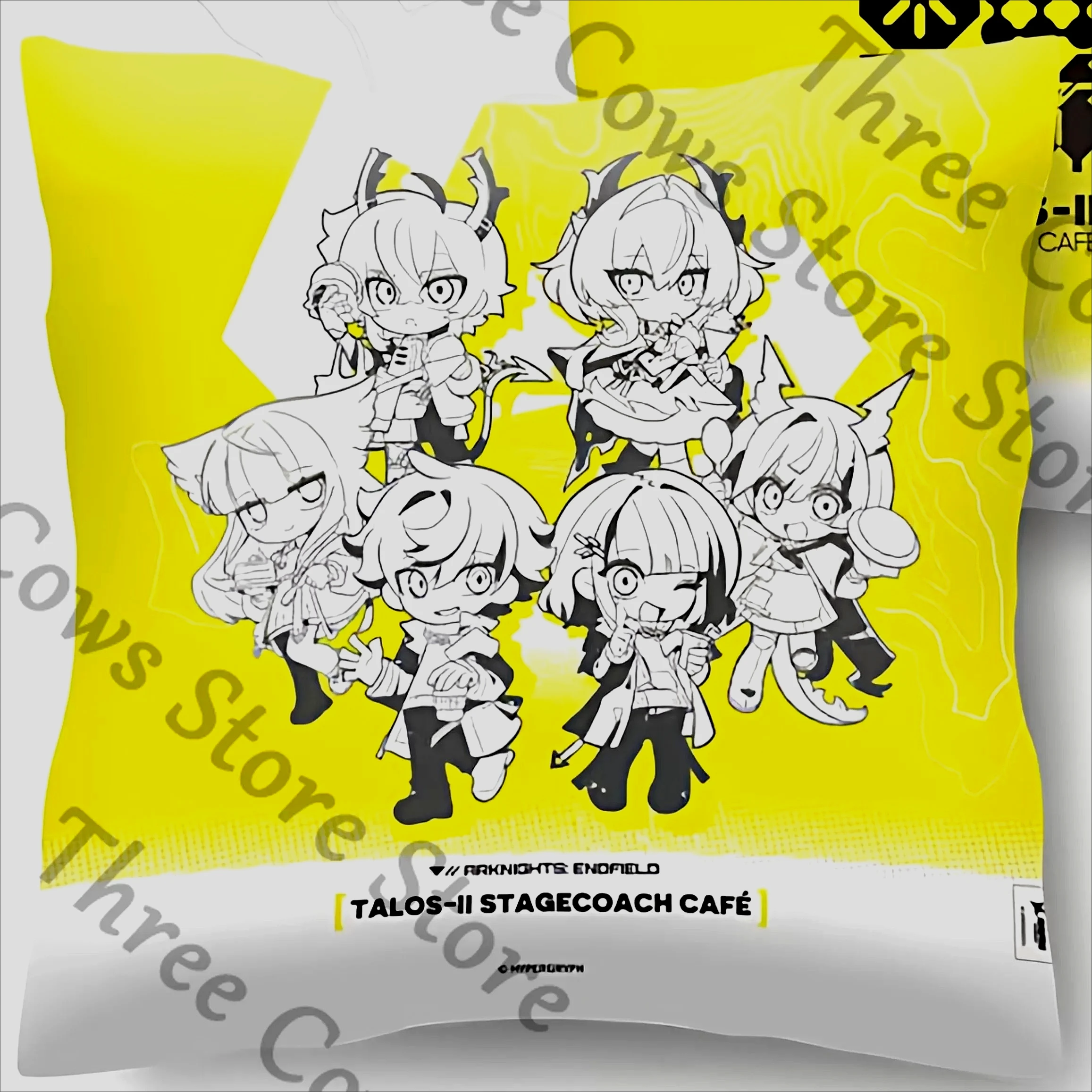

Anime Arknights: Endfield Perlica Endmin Xaihi Chen Qianyu Yvonne Lifeng Cosplay Cartoon Fluffy Throw Pillow Back Cushion Gift