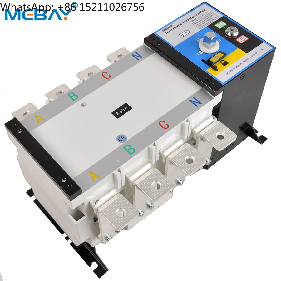 

ATS 1600A 3 Phase Auto Transfer Switch PC Level ATS