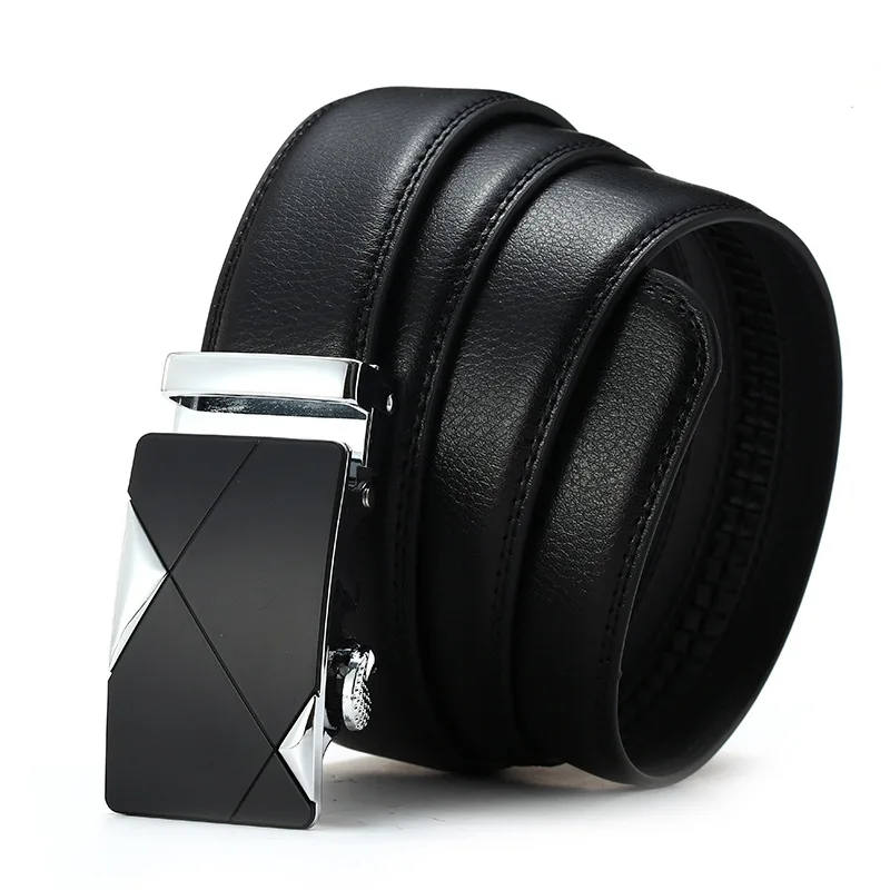 Belt Men's Automatic Buckle New High-end Business And Leisure Korean Version Belt，Trend Versatile Belt