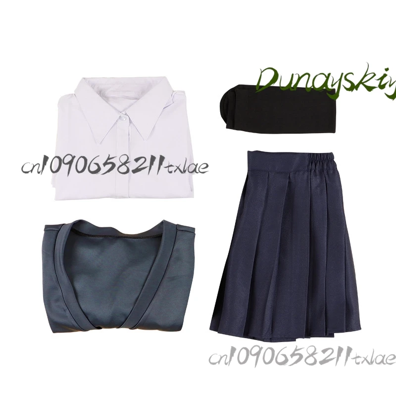 My Stupid Boss Renai Cosplay Costume - High School JK Uniform with Wig  Anime Graduation  Halloween Roleplay Outfit