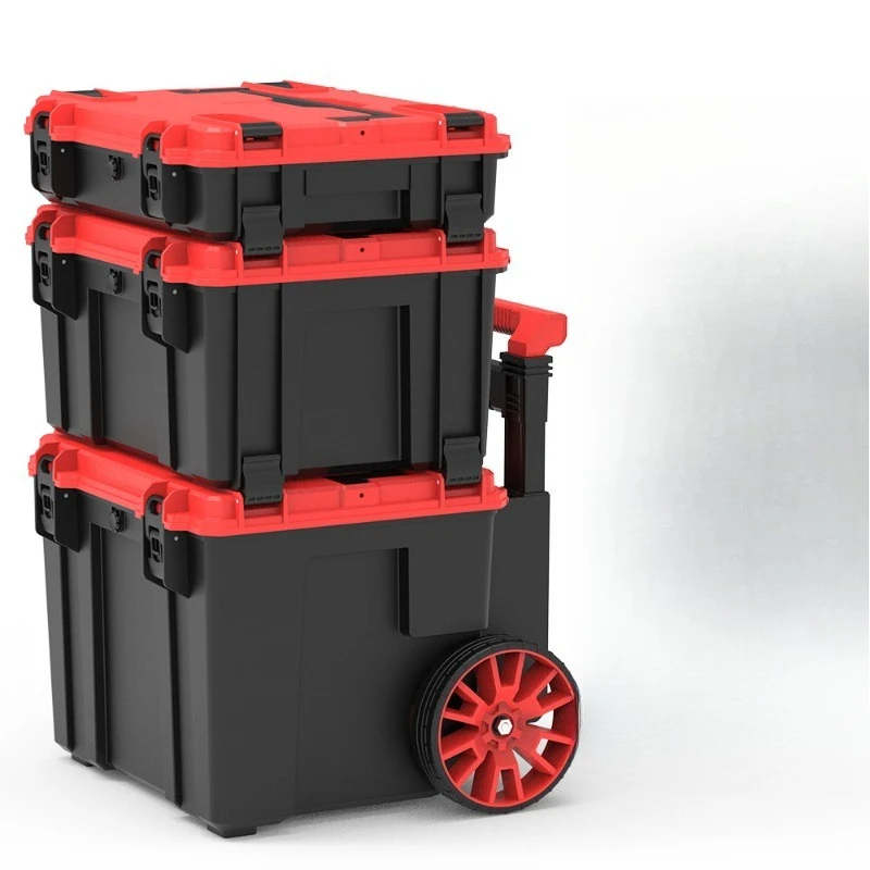 Stacking combination multi-functional pulley electric hardware trolley case waterproof, drop-proof and compression-resistant