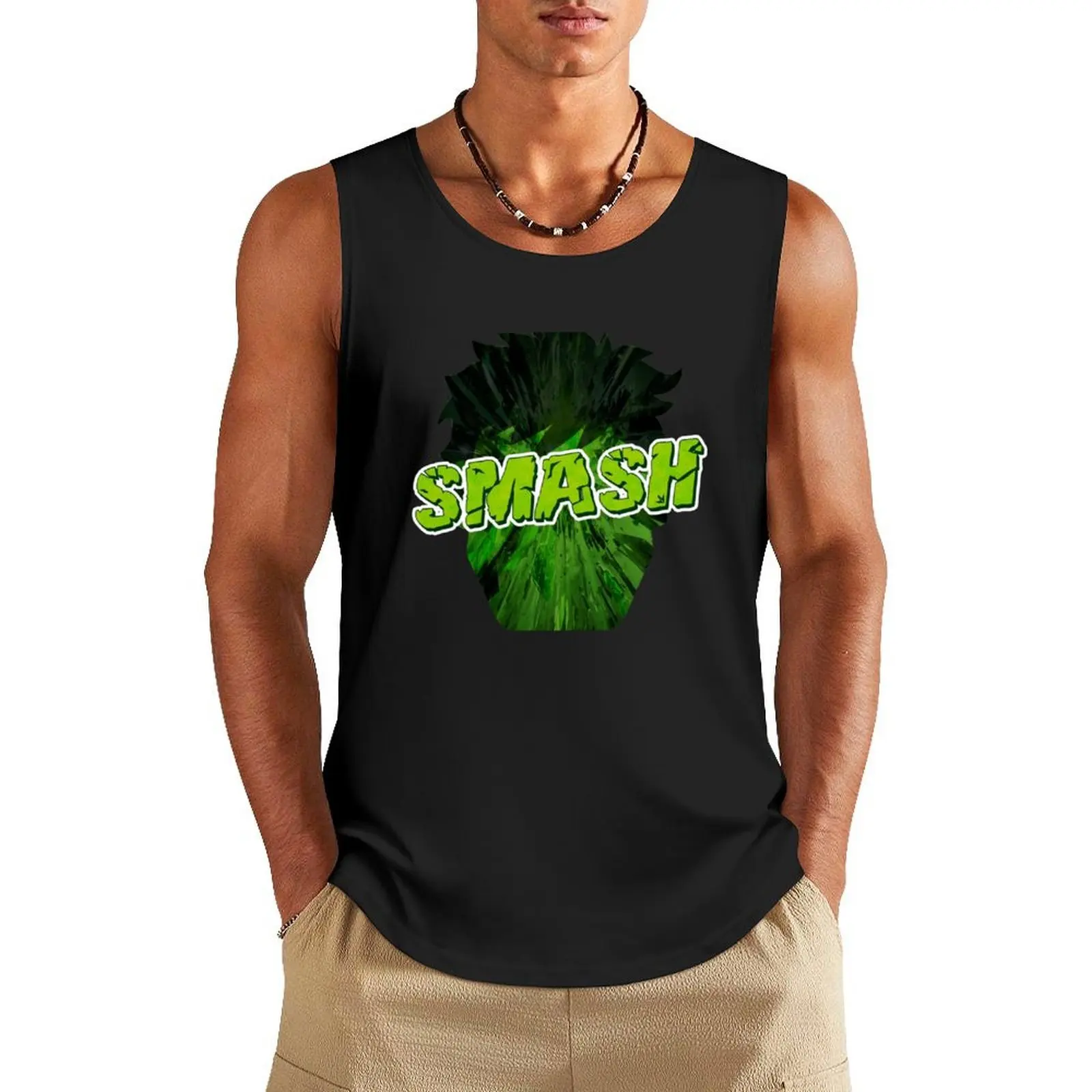

SMASH Tank Top Sleeveless top Sleeveless T-shirt summer Men's tops gym clothes man fitness