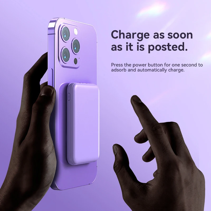 Xiaomi Magnetic Power Bank 30000mAh Magsafe Portable Wireless Fast Charging High Capacity For iPhone 15 External Spare Battery