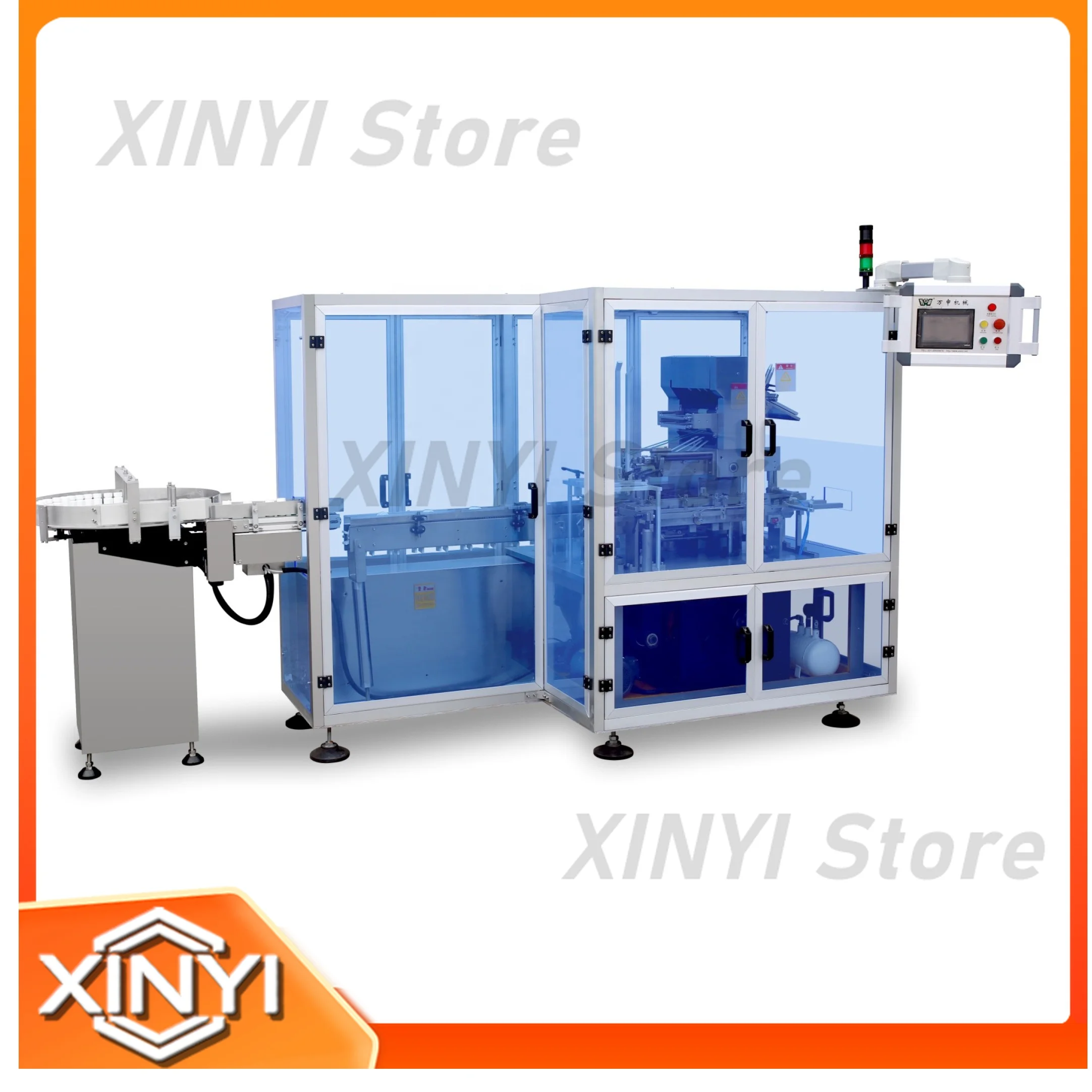 CE Certified Carton Box Packing Packaging Line Machine for Food Packaging Automation Equipment for Foods for Industrial Use