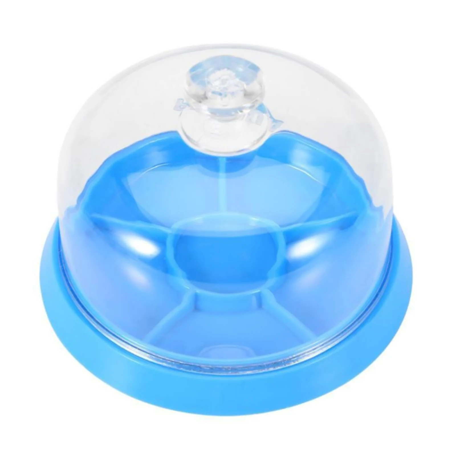 Watch Parts 6-Slot Plastic Dust Sheet Cover Tray Parts Watch Movement Jewelry Repair Tool Spare Protector Storage Box