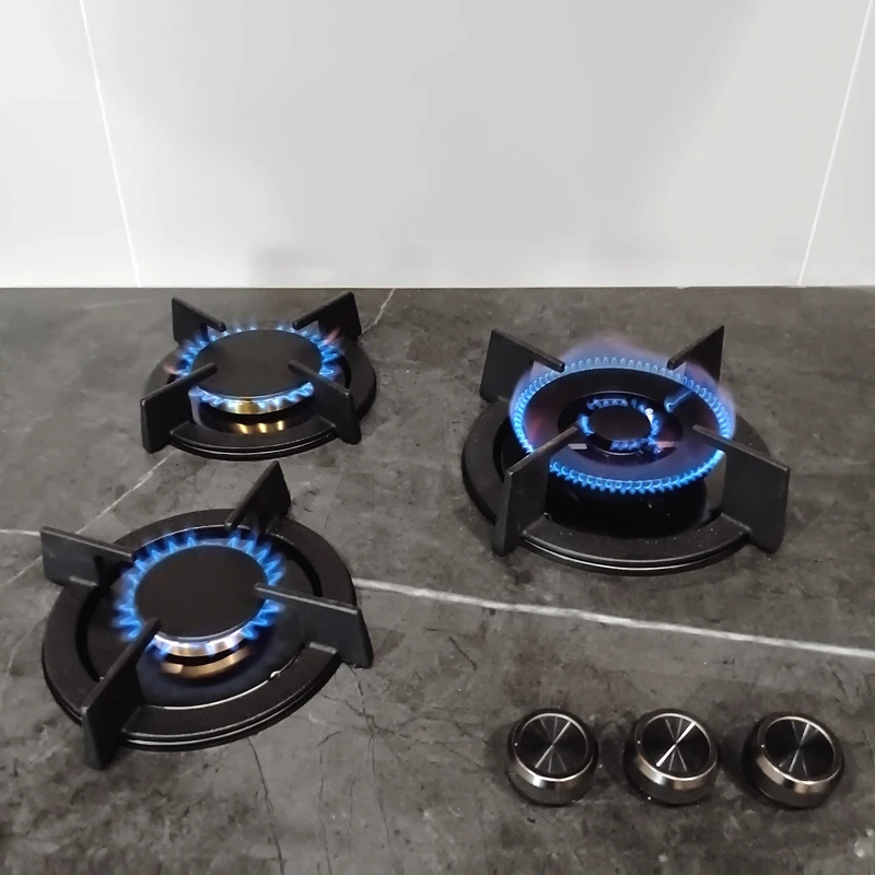 Slate Multi-eye Gas Stove Household Embedded Stove Multi-head Gas Stove Three-head Under