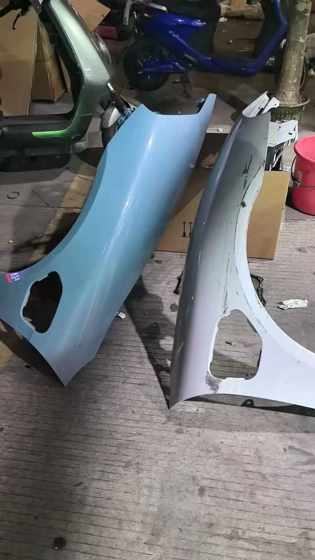 Front Fender For 9J1 2019-2024 Driver Passenger Side  9J1821105C 9J1821106C Replacement Steel Panel