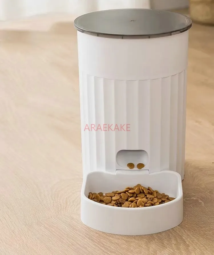 Cat intelligent feeder, pet automatic timing and quantitative cat food, dog food WiFi remote feeding machine, feeding machine bo