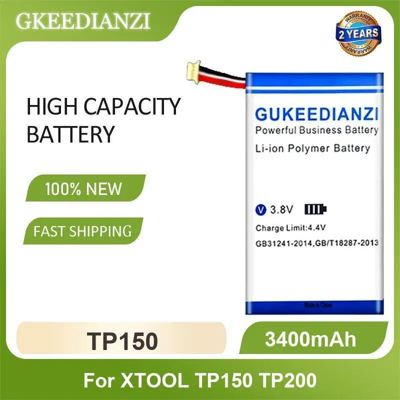 Battery For XTOOL EZ500 i80 PS80 PS80E X100 Pad 2 Pro X7 Car EZ300 EZ600 X6 P52 PS2 PS70 OBD TP150 TP200