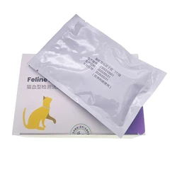 5 Strips/Box Disposable Cat Feline Blood Typing Kit Detection Hemolytic Anemia Diagnosis Before Mating Self Check Or Clinic