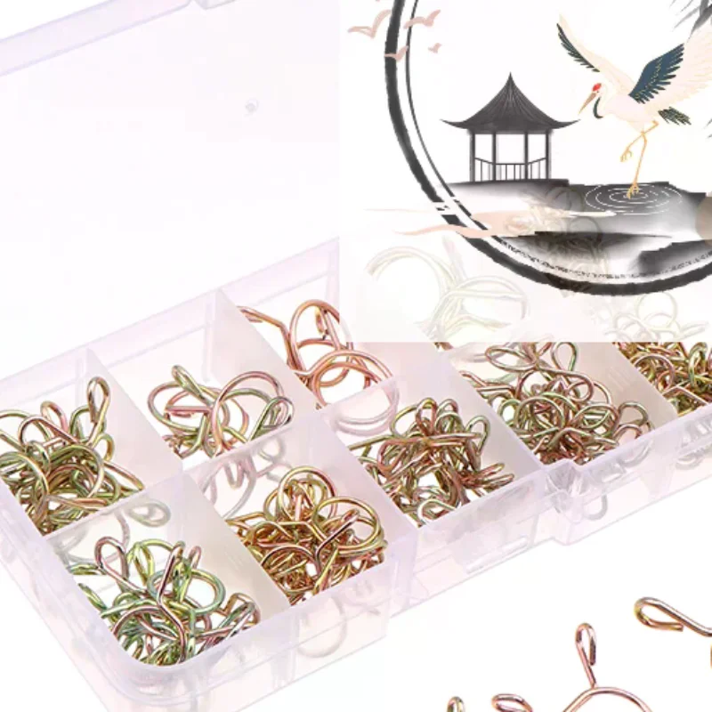 

126Pcs/box 5mm-14mm Hose Clamp Zinc Plated Spring Clips Gear Hose Fuel Line Clamp For Boats Motorcycles