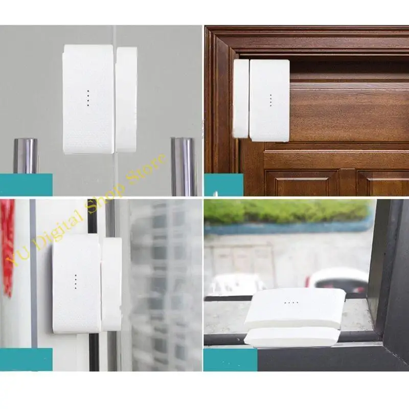 

96ba магнитный контактный детектор 433 МГц для системы тревоги по фабрике домашней школы