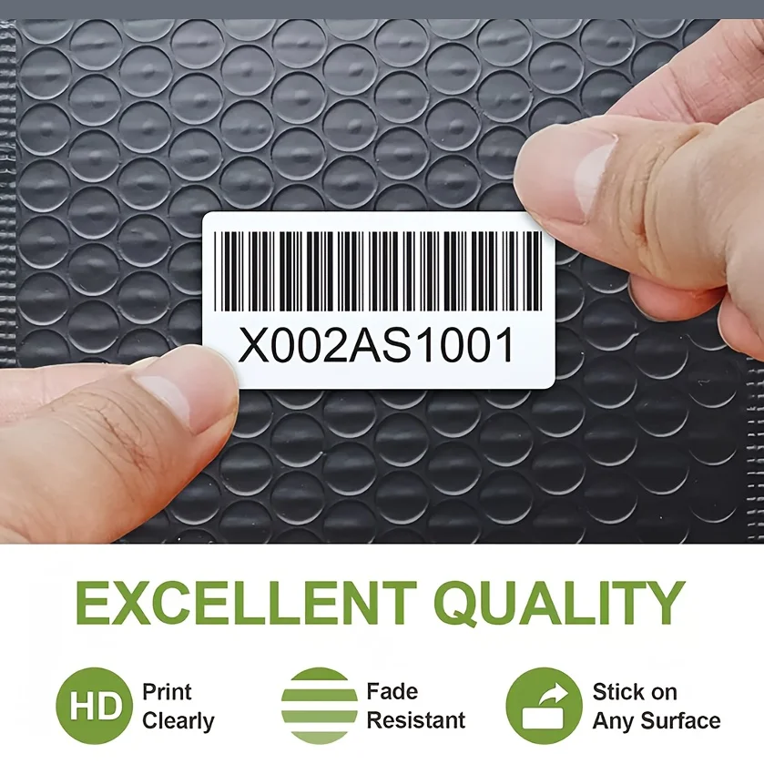 200 Buah, 500 Buah, 2000 Buah Stiker Label Warna Solid Label Perekat Diri Mudah Digunakan & Serbaguna, Cocok untuk Kantor dan Sekolah