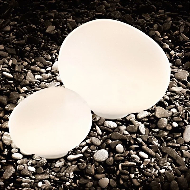 

TINNY Nordic Table Light Creative LED White Eggs Shape ModernLamps Bedroom for Home Decoration