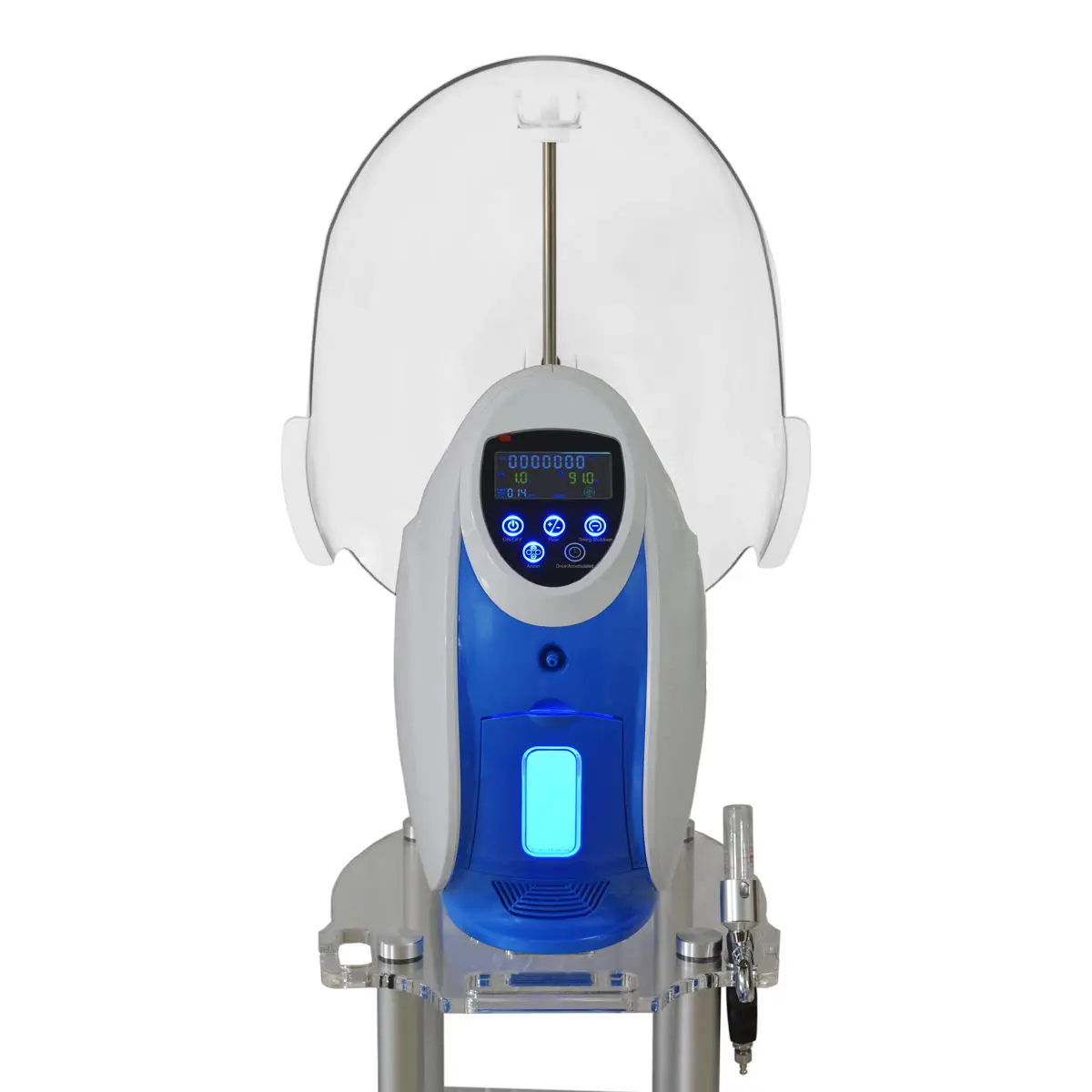 7 color LED Mask Dome O2toDerm Oxygen Facial Machine Therapy Dome Mask Oxygen Spray Jet Facial Device Oxygen Maker O2toderm