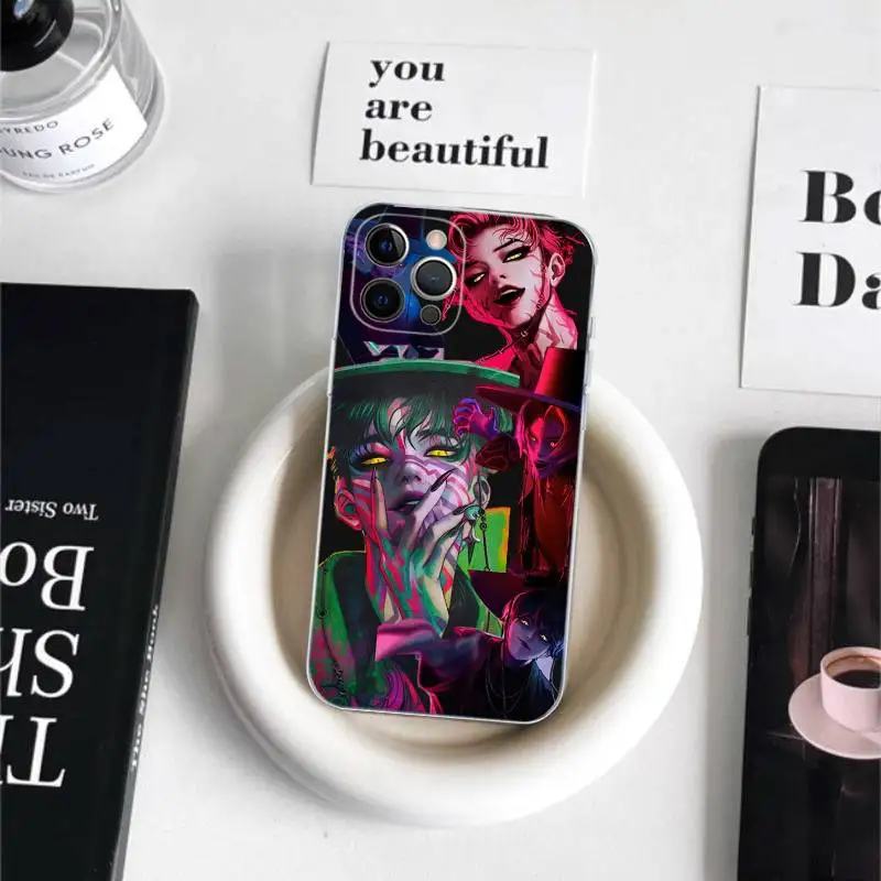 KPop Demon Hunters Jinu Phone Case for iPhone 17 16 15 8 7 6 6S Plus X SE XR XS 14 11 12 13 Mini Pro Max Mobile Case