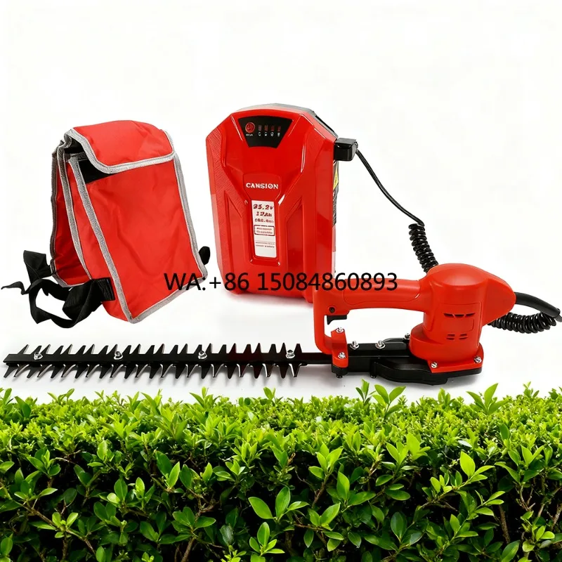 24V industrial Hedge Trimmer, high power dual scissor structure for agricultural garden tea plantation trimming