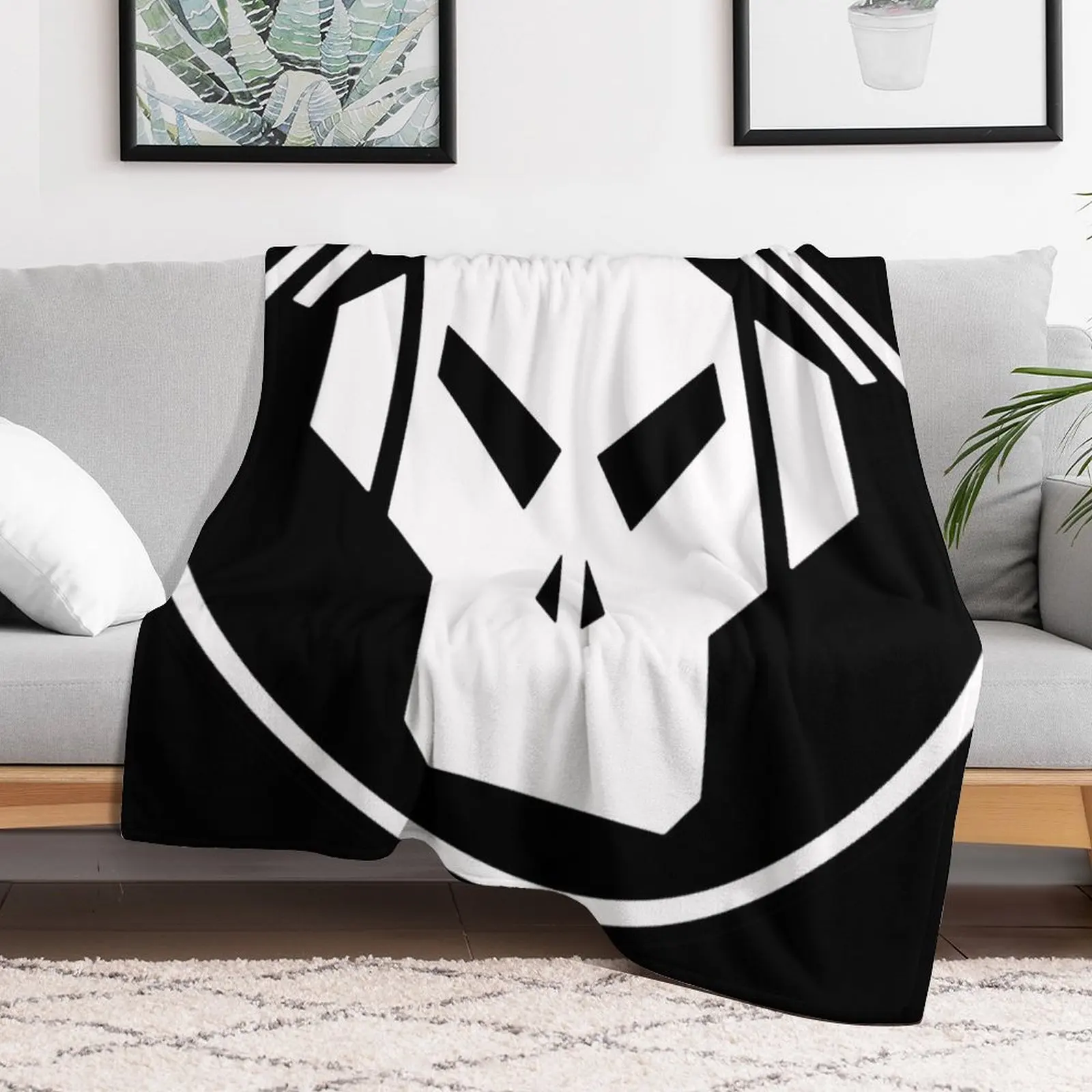 Metalheadz - Vintage UK Rave Drum and Bass Throw Blanket Nap for winter Hairys Blankets