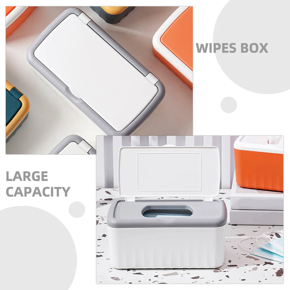 Wet Tissue Box Refillable Wipes Container Baby Holder for Bathroom Dispenser Paper Case Portable Travel Boxes Bulk