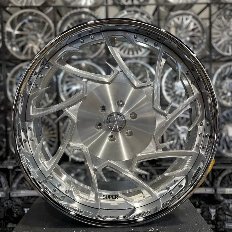 20-28 Inch 2/3 Piece Floating Cap Custom Forged Wheels Premium Aftermarket Deep Dish Styling For SUV Truck Luxury Car Retrofit R
