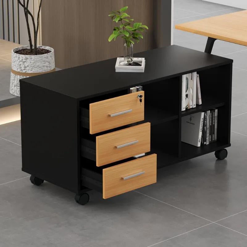 Office filing cabinet movable cabinet, mobile low cabinet