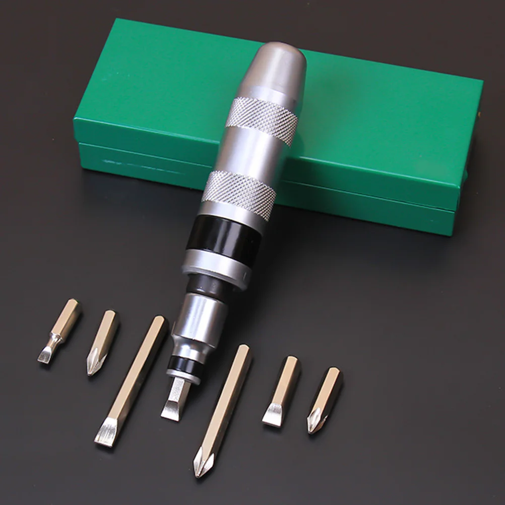 

7Pcs Impact Driver Screwdriver Set Professional Portable High Hardness Steel Non-Slip Handle for Loosening Bolts Stubborn