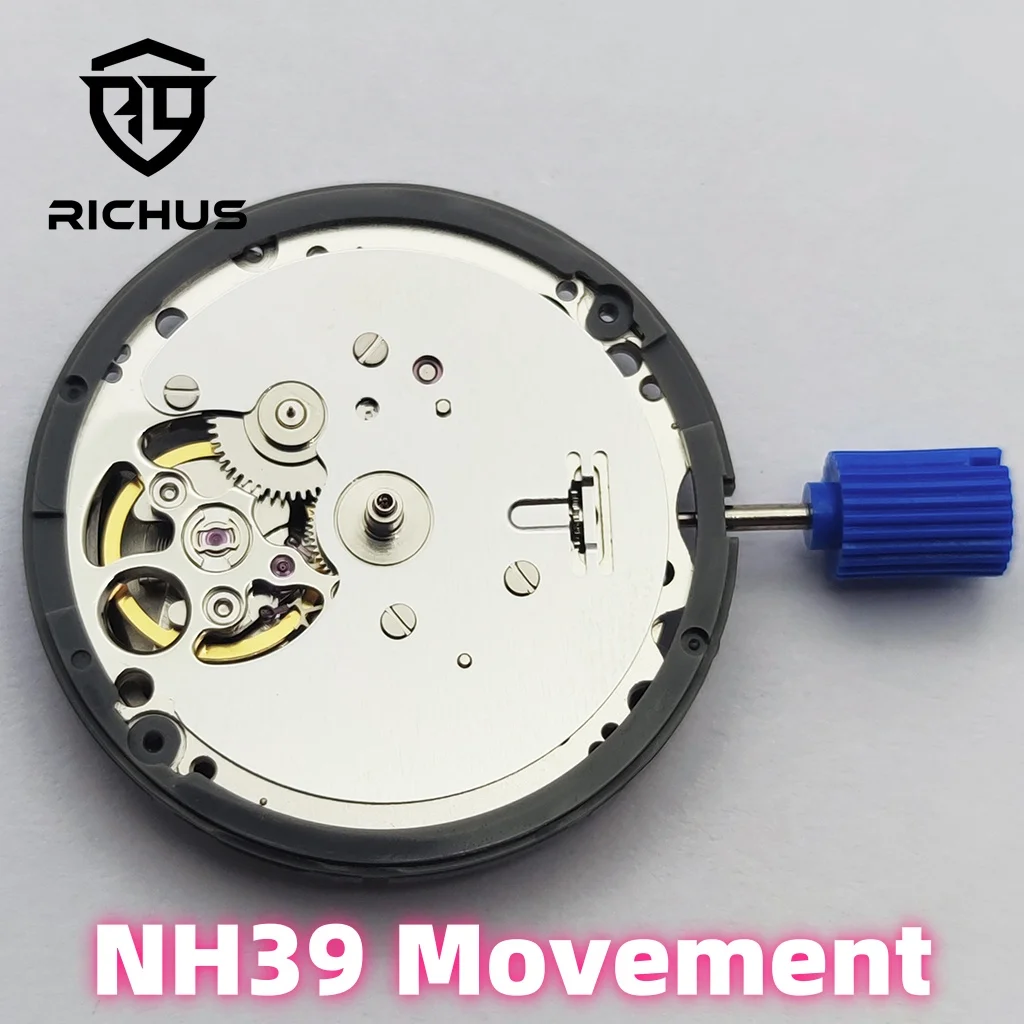 

Механизм NH39, автоматический механизм, 24 камня, без календаря, сменный механизм, аксессуары для часов
