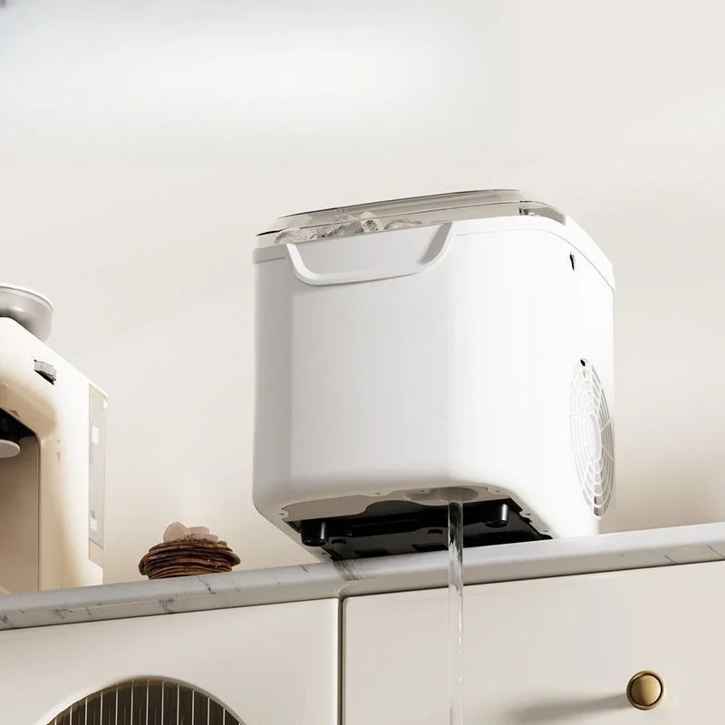 

Ice machine, small, milk tea shop, fully automatic, ice cube, making machine, household, dormitory, student, low power