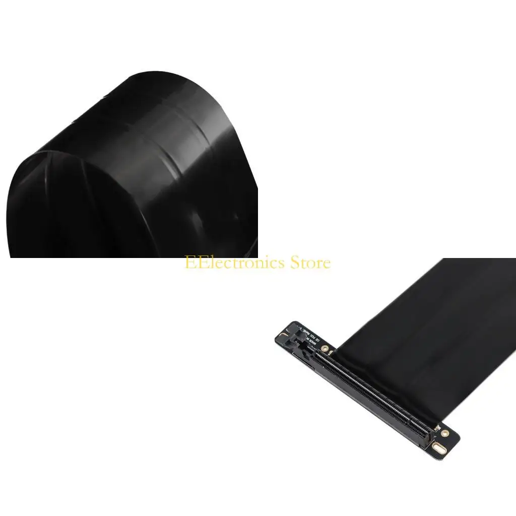 

B03C Highperformance Graphics Card PCI-E x 16 Risers Extension Cable PCIExpress RiserShielded Extender for GPU Vertical