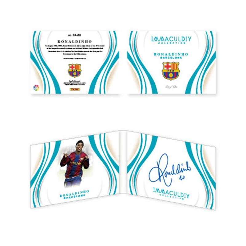 2024 Panini Diy Imm Style Ballsuperstar podpis karta kolekcjonerska Messi Ronaldo prezent dla fanów dostępny do kolekcji