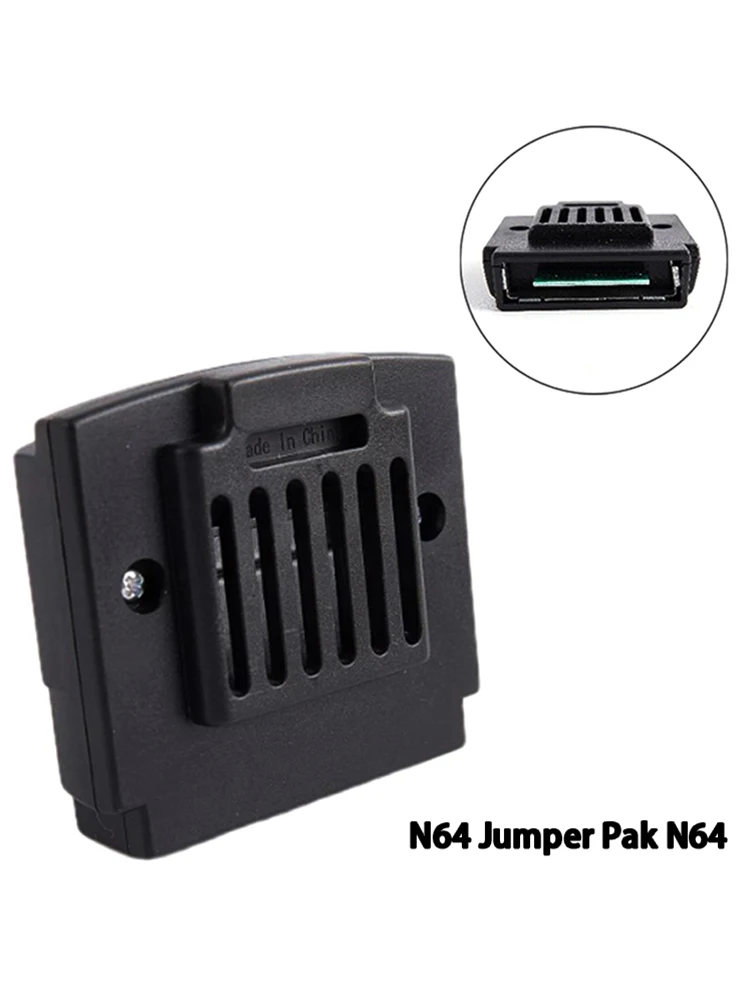 New Memory Jumper Pak Pack Game Console Expansion Card Memory Card For N64 Jumper Pack Replacement For N64